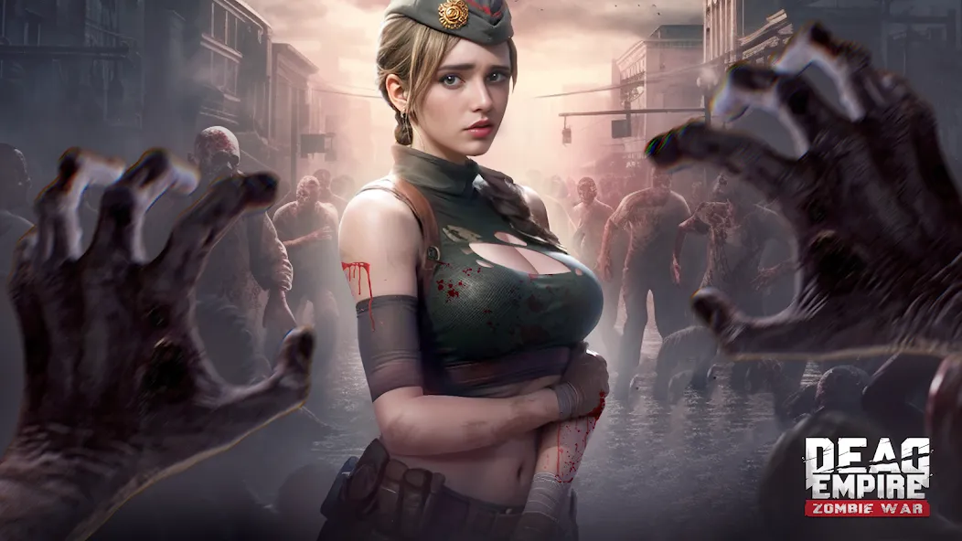 Скачать взломанную Dead Empire: Zombie War (Дед Эмпайр)  [МОД Меню] — последняя версия apk на Андроид screen 1