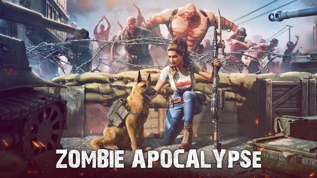 Скачать взломанную Dead Empire: Zombie War (Дед Эмпайр)  [МОД Меню] — последняя версия apk на Андроид screen 2