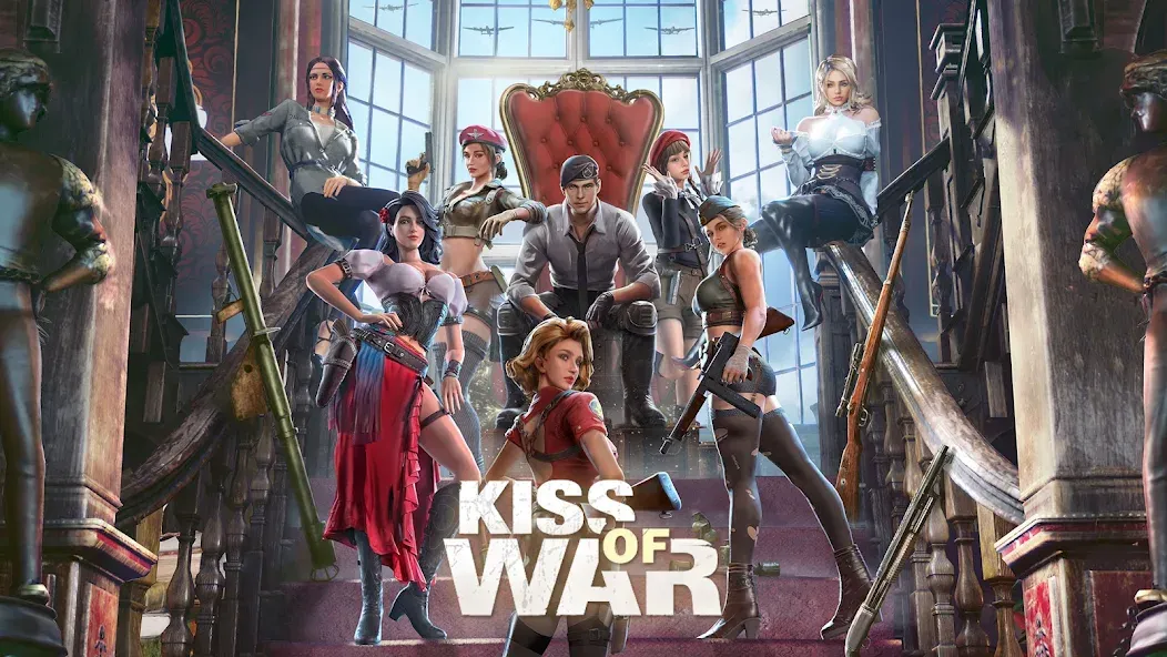 Взлом Kiss of War (Кисс оф Вор)  [МОД Menu] — последняя версия apk на Андроид screen 1