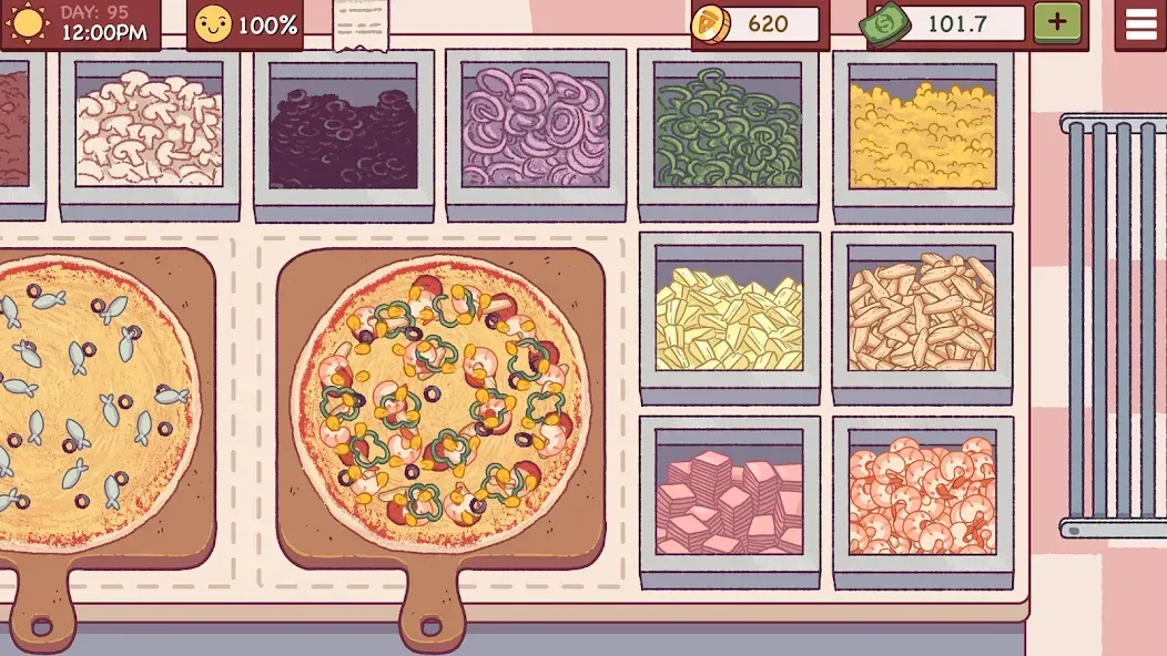 Скачать взломанную Good Pizza, Great Pizza  [МОД Меню] — стабильная версия apk на Андроид screen 1