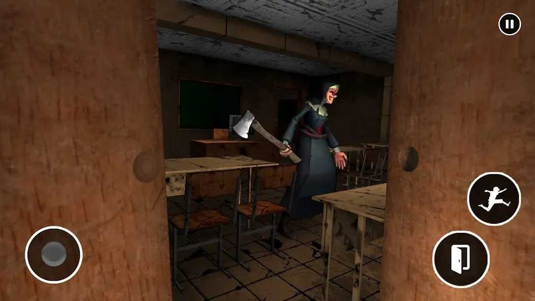 Взломанная Scary Nun Horror School Escape  [МОД Бесконечные монеты] — стабильная версия apk на Андроид screen 5