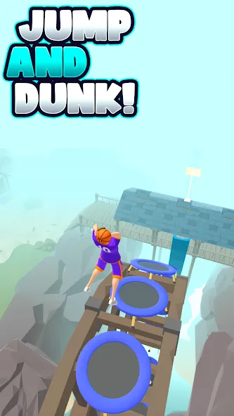 Скачать взлом Hoop World: Flip Dunk Game 3D (Хуп Ворлд)  [МОД Все открыто] — стабильная версия apk на Андроид screen 1