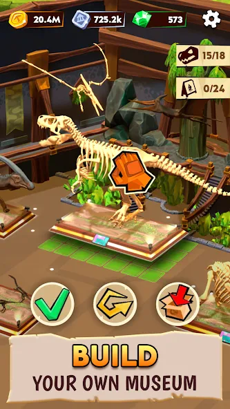 Скачать взломанную Dino Quest 2: Dinosaur Fossil (Дино Квест 2)  [МОД Меню] — последняя версия apk на Андроид screen 2