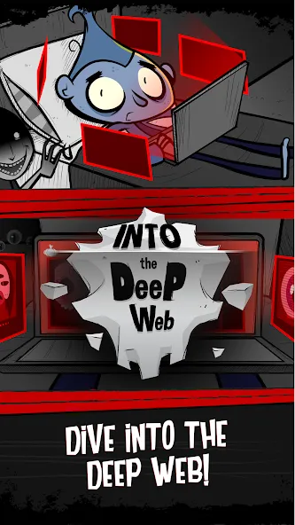 Взлом Into the Deep Web: Idle Game (Инту зе Дип Веб)  [МОД Menu] — полная версия apk на Андроид screen 1