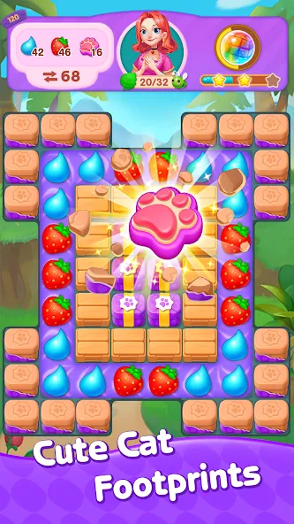 Скачать взломанную Fruit Hero (Фрут Хиро)  [МОД Unlocked] — последняя версия apk на Андроид screen 3