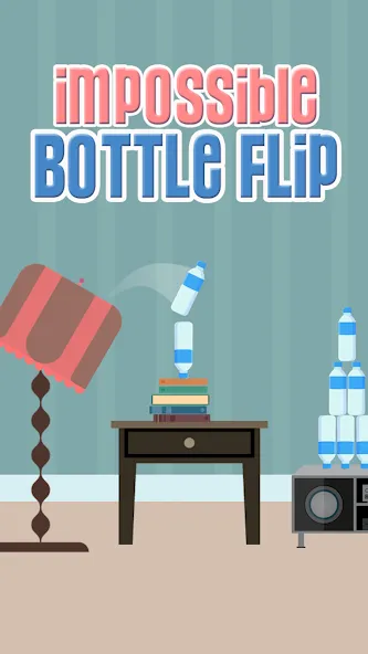 Взлом Impossible Bottle Flip (Импоссибл Ботл Флип)  [МОД Unlocked] — последняя версия apk на Андроид screen 1