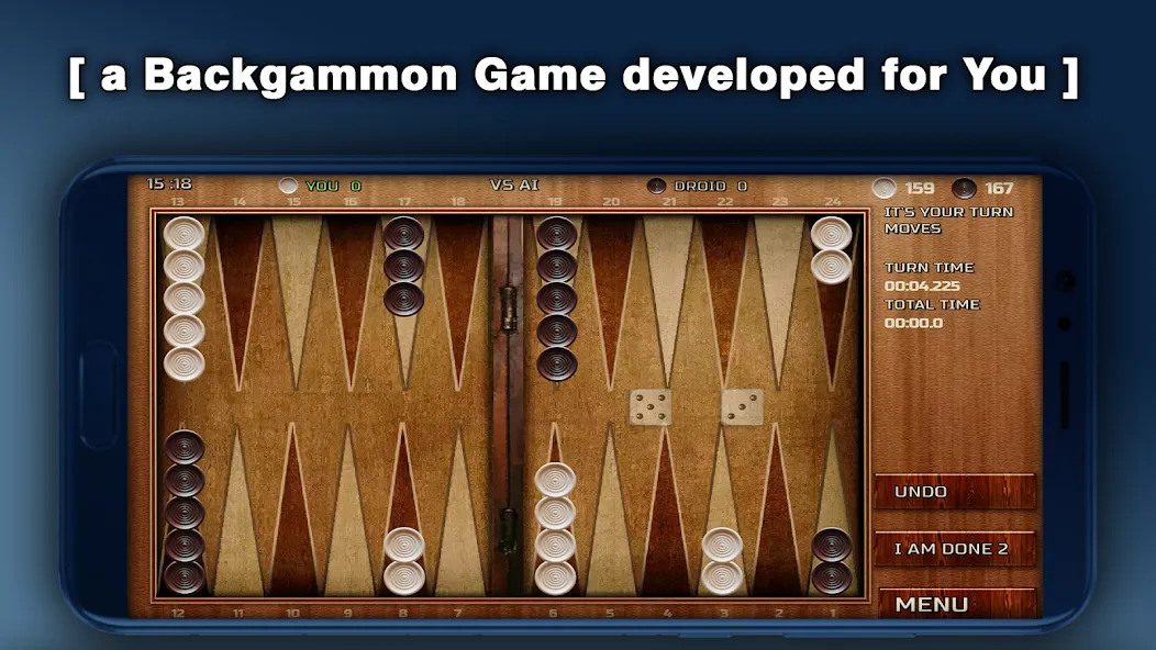 Скачать взломанную Backgammon — 18 Board Games  [МОД Mega Pack] — последняя версия apk на Андроид screen 1