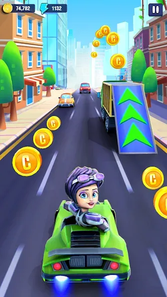 Взломанная Mini Car Runner — Racing Games (Мини Кар Раннер)  [МОД Много денег] — полная версия apk на Андроид screen 5