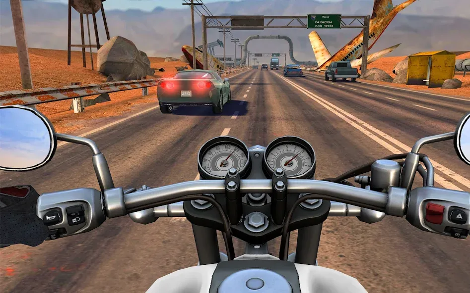 Скачать взлом Moto Rider GO: Highway Traffic (Мото Райдер ГО)  [МОД Много монет] — стабильная версия apk на Андроид screen 1