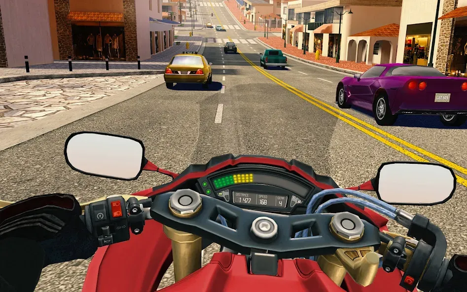 Скачать взлом Moto Rider GO: Highway Traffic (Мото Райдер ГО)  [МОД Много монет] — стабильная версия apk на Андроид screen 3