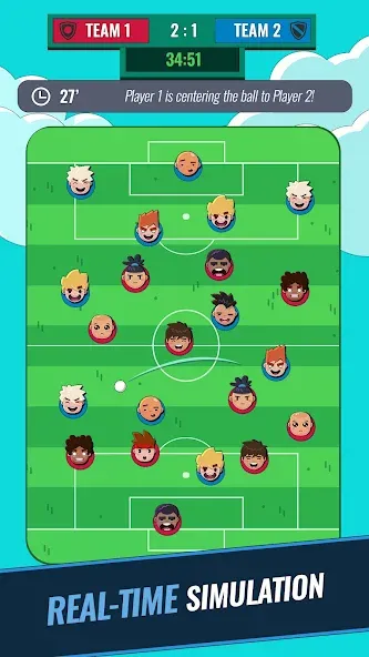 Взлом Merge Football Manager: Soccer (Мерж Футбол Менеджер)  [МОД Много денег] — полная версия apk на Андроид screen 1