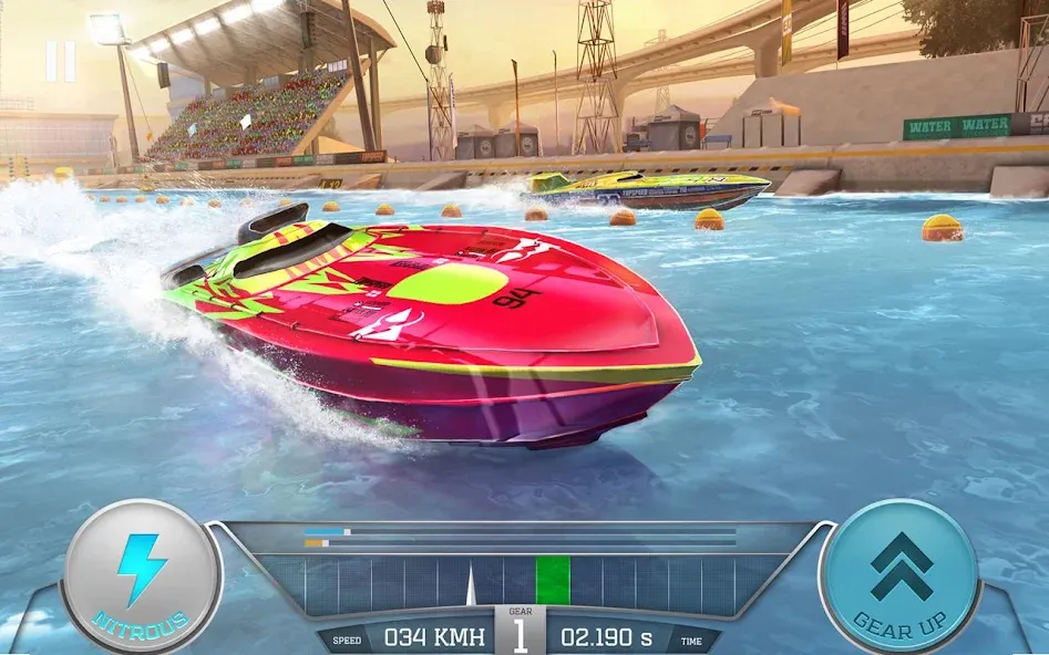 Скачать взлом TopBoat: Racing Boat Simulator (Топ Боат)  [МОД Много монет] — стабильная версия apk на Андроид screen 5