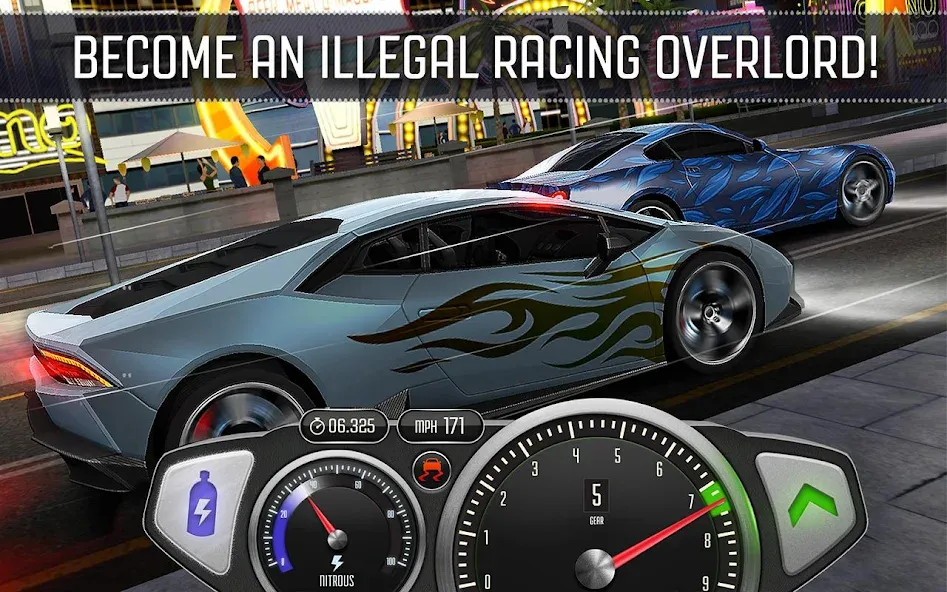 Взлом TopSpeed: Drag & Fast Racing (Топ Спид)  [МОД Меню] — последняя версия apk на Андроид screen 4