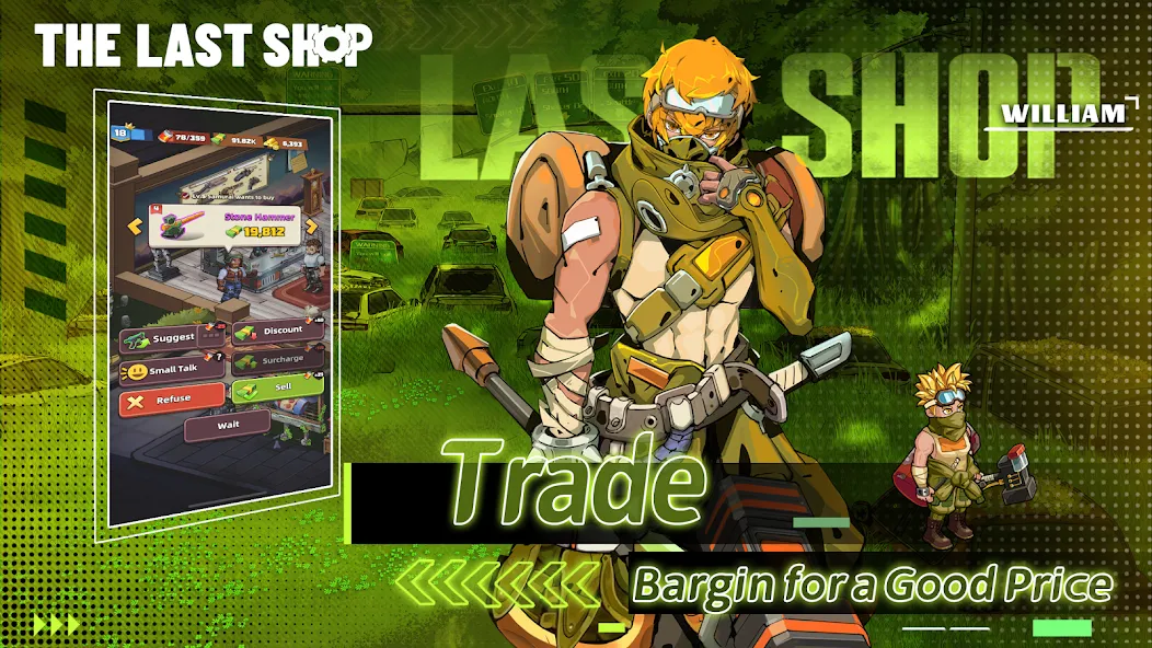 Скачать взломанную The Last Shop — Craft & Trade (Зе Ласт Шоп)  [МОД Бесконечные деньги] — стабильная версия apk на Андроид screen 3