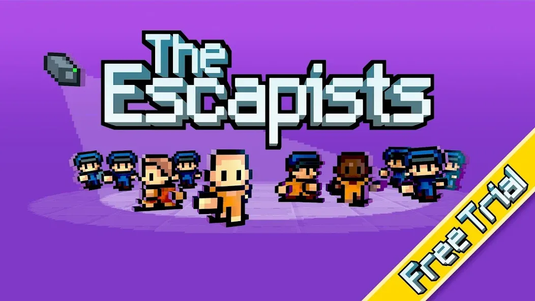 Скачать взломанную The Escapists: Prison Escape – (Зе Эскейпистс)  [МОД Unlocked] — полная версия apk на Андроид screen 1