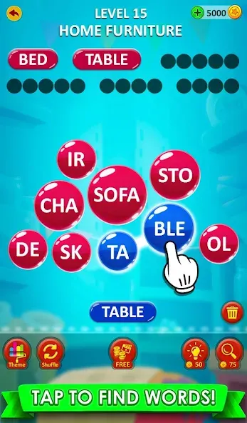 Взломанная Word Game 2024 — Word Connect (Ворд Гейм 2023)  [МОД Много монет] — стабильная версия apk на Андроид screen 4