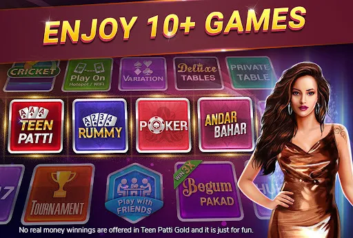 Взлом Teen Patti Gold, Rummy & Poker (Тин Патти Голд Кард Гейм)  [МОД Unlocked] — полная версия apk на Андроид screen 2