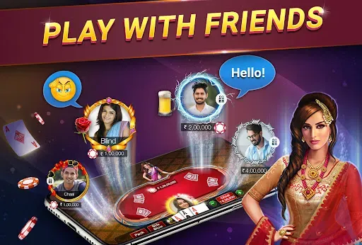 Взлом Teen Patti Gold, Rummy & Poker (Тин Патти Голд Кард Гейм)  [МОД Unlocked] — полная версия apk на Андроид screen 5