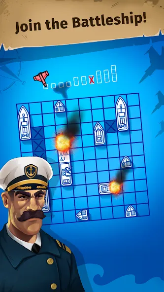 Взломанная Sink the Fleet — Sea War  [МОД Mega Pack] — стабильная версия apk на Андроид screen 1