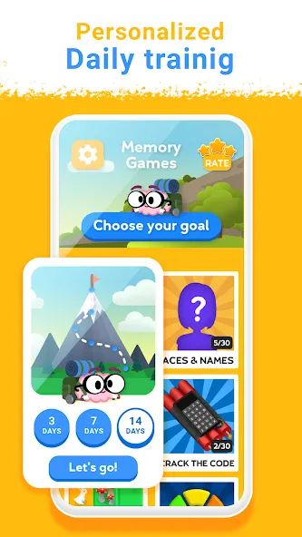 Взлом Train your Brain. Memory Games  [МОД Меню] — стабильная версия apk на Андроид screen 3