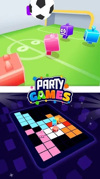 Взломанная Party Games — 13 Mini Games  [МОД Бесконечные монеты] — полная версия apk на Андроид screen 1