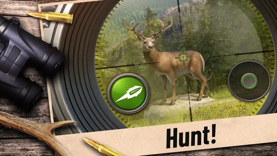 Взлом Hunting Clash: Shooting Games (Хантинг Клаш)  [МОД Много денег] — стабильная версия apk на Андроид screen 1