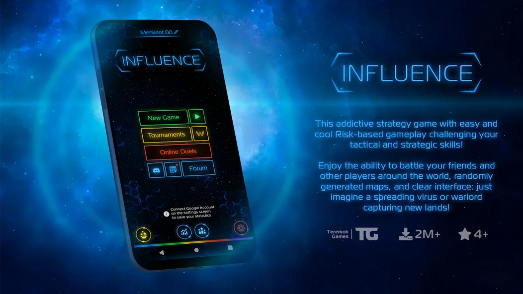 Взломанная Influence (Инфлюэнс)  [МОД Бесконечные монеты] — полная версия apk на Андроид screen 1