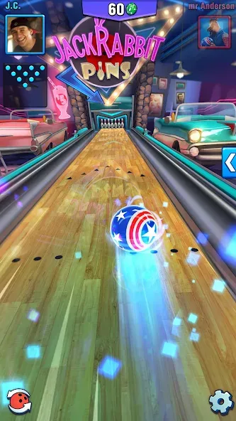 Скачать взлом Bowling Crew — 3D bowling game  [МОД Бесконечные монеты] — полная версия apk на Андроид screen 4