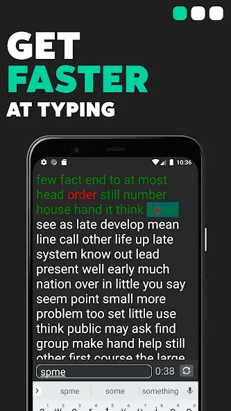 Скачать взлом TypeGo – speed up your typing! (ТайпГо)  [МОД Много монет] — последняя версия apk на Андроид screen 1