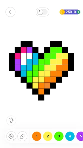 Скачать взломанную Color by Number：Coloring Games (Цвет по номерам)  [МОД Все открыто] — стабильная версия apk на Андроид screen 4