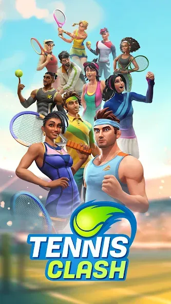 Взлом Tennis Clash: Multiplayer Game (Теннис Клаш)  [МОД Много денег] — последняя версия apk на Андроид screen 4