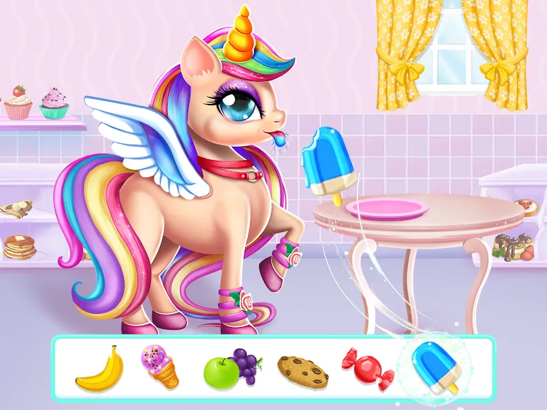 Скачать взломанную Unicorn Dress up Girls Game  [МОД Бесконечные деньги] — последняя версия apk на Андроид screen 5