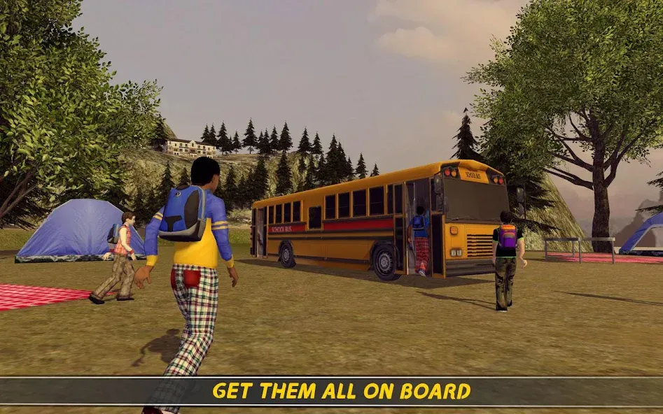 Скачать взломанную School Bus 16  [МОД Много денег] — стабильная версия apk на Андроид screen 3