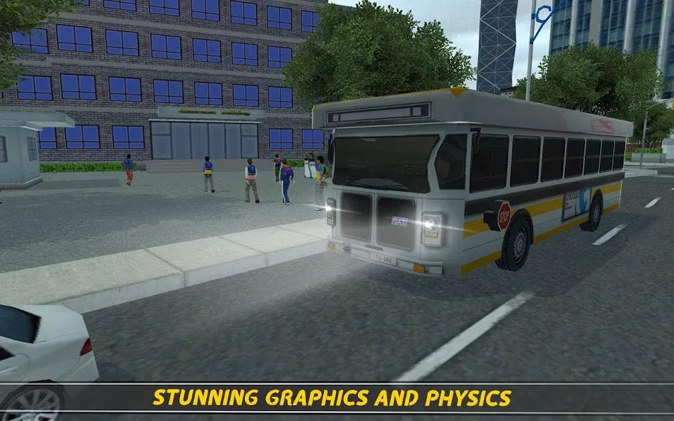 Скачать взломанную School Bus 16  [МОД Много денег] — стабильная версия apk на Андроид screen 5