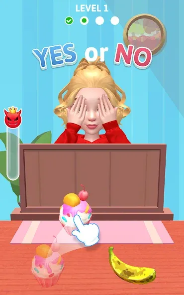 Взлом Yes or No?! — Food Pranks  [МОД Mega Pack] — полная версия apk на Андроид screen 1