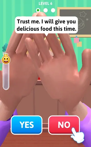 Взлом Yes or No?! — Food Pranks  [МОД Mega Pack] — полная версия apk на Андроид screen 3