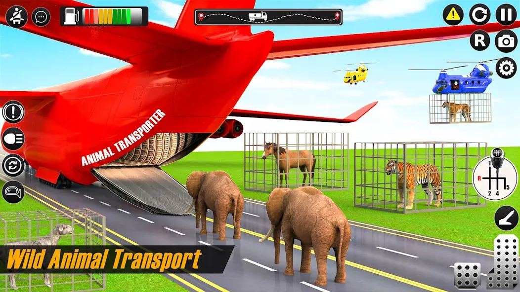 Скачать взломанную Animal Transport Driving Games (Домашний перевоз игры)  [МОД Unlocked] — полная версия apk на Андроид screen 3