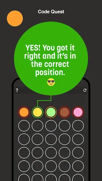 Скачать взлом Code Quest — Code Breaker (Мастермайнд)  [МОД Бесконечные деньги] — последняя версия apk на Андроид screen 3