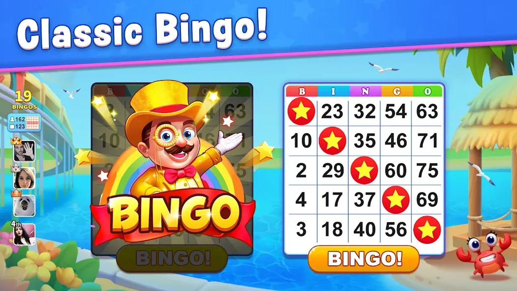 Взломанная Bingo: Play Lucky Bingo Games (Бинго)  [МОД Mega Pack] — стабильная версия apk на Андроид screen 1