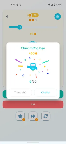 Скачать взлом Chọn Đúng Sai  [МОД Много монет] — стабильная версия apk на Андроид screen 3