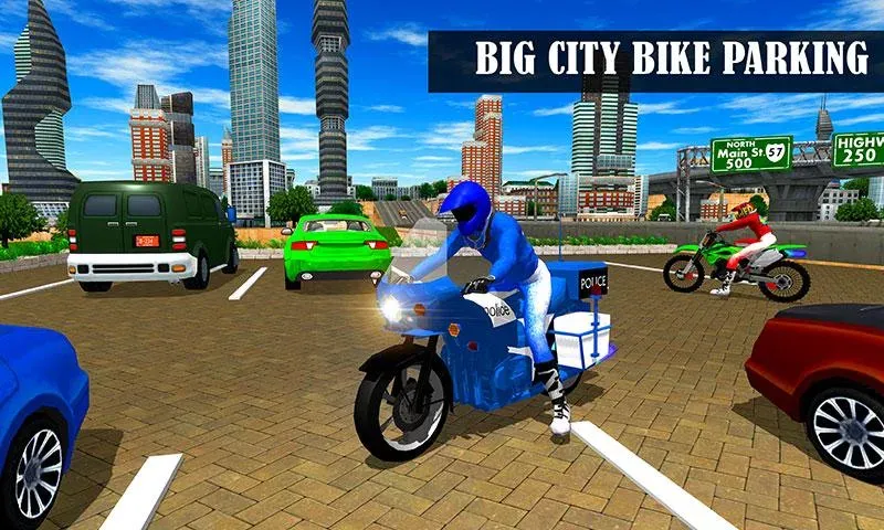 Скачать взломанную Bike Parking Moto Driving Game (Ларонг Парадахан нг Бисиклета)  [МОД Меню] — стабильная версия apk на Андроид screen 3