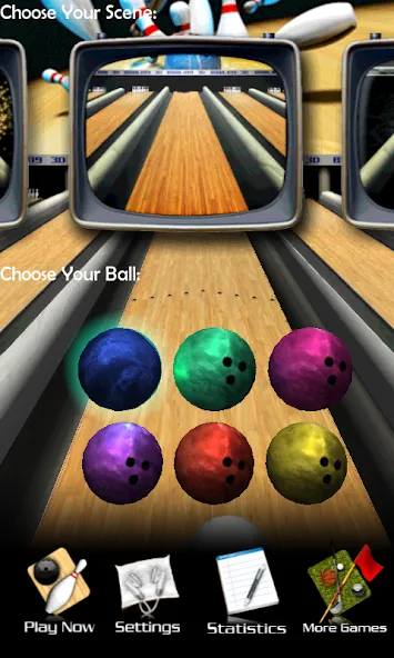 Взлом 3D Bowling  [МОД Много монет] — последняя версия apk на Андроид screen 1