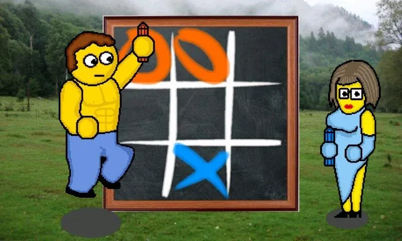 Взломанная Tic Tac Toe Plus  [МОД Меню] — полная версия apk на Андроид screen 1