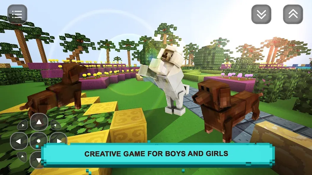 Скачать взломанную Pet Puppy Love: Girls Craft  [МОД Unlocked] — последняя версия apk на Андроид screen 1