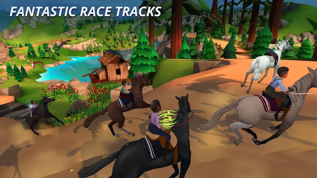 Взломанная Wildshade: Fantasy Horse Races (Уайлдшейд)  [МОД Unlimited Money] — последняя версия apk на Андроид screen 1