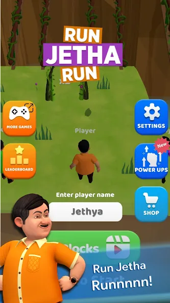 Взлом Run Jetha Run | TMKOC Game  [МОД Unlocked] — полная версия apk на Андроид screen 1