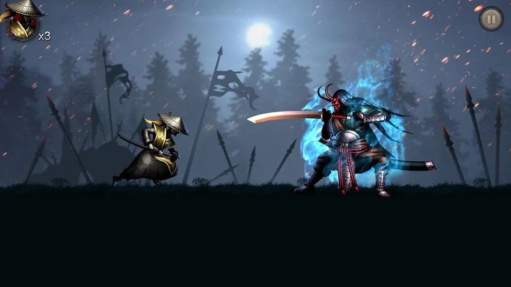 Скачать взломанную Ninja warrior: legend of adven  [МОД Mega Pack] — стабильная версия apk на Андроид screen 4