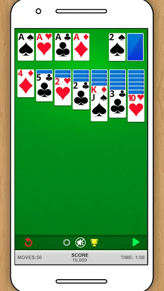 Скачать взлом SOLITAIRE CLASSIC CARD GAME  [МОД Бесконечные деньги] — полная версия apk на Андроид screen 1