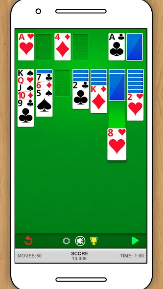 Скачать взлом SOLITAIRE CLASSIC CARD GAME  [МОД Бесконечные деньги] — полная версия apk на Андроид screen 2