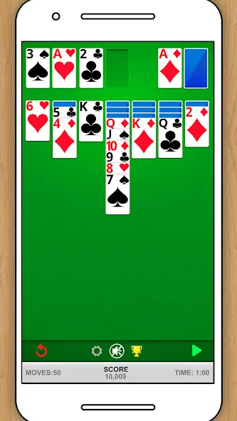 Скачать взлом SOLITAIRE CLASSIC CARD GAME  [МОД Бесконечные деньги] — полная версия apk на Андроид screen 4